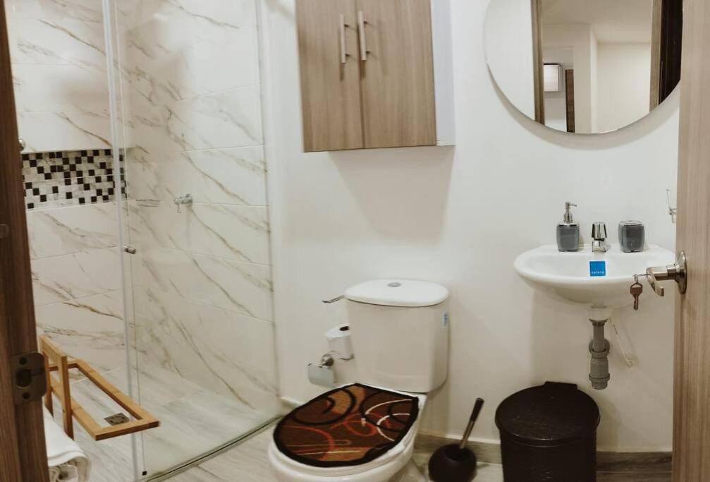 Apartamento Confortable, Amoblado En Bogota Bagian luar foto